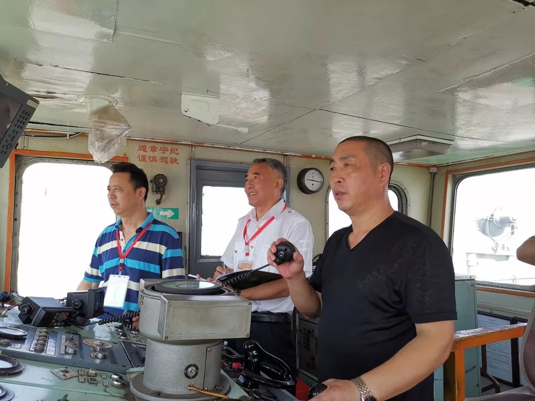 首期内河一类船员适任证书实船操作考试圆满结束