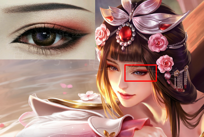 王者荣耀:英雄眼睛有玄机,看久了会害羞,原来杨玉环暗藏小爱心