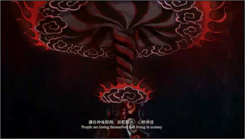 【敦煌石窟】北魏-254窟【2】南壁:释迦降魔、动画《降魔成道》【高清大图】_释迦牟尼