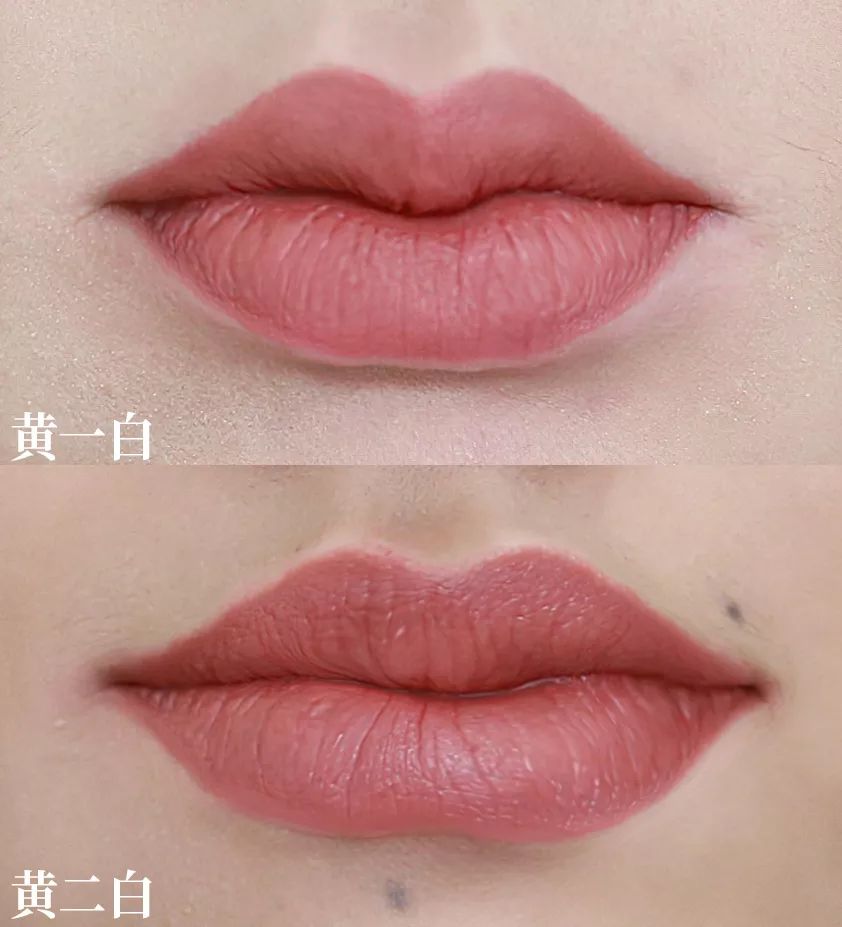 下为黄三白上为黄一白为了让真实效果更具备戏剧性,我们还特地挑选出