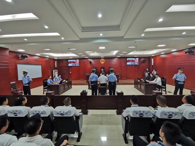 审判现场四川新闻网德阳8月2日讯(黄一珍 记者 周鸿)2019年8月2日