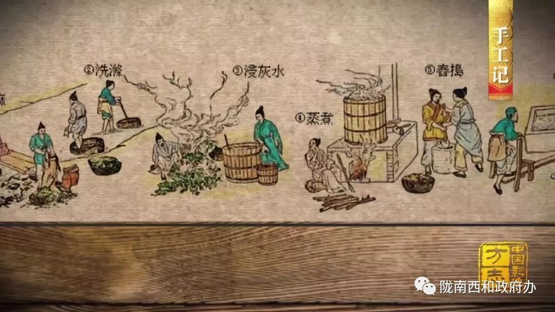 "造纸七十二道手,上墙还要吹一口.