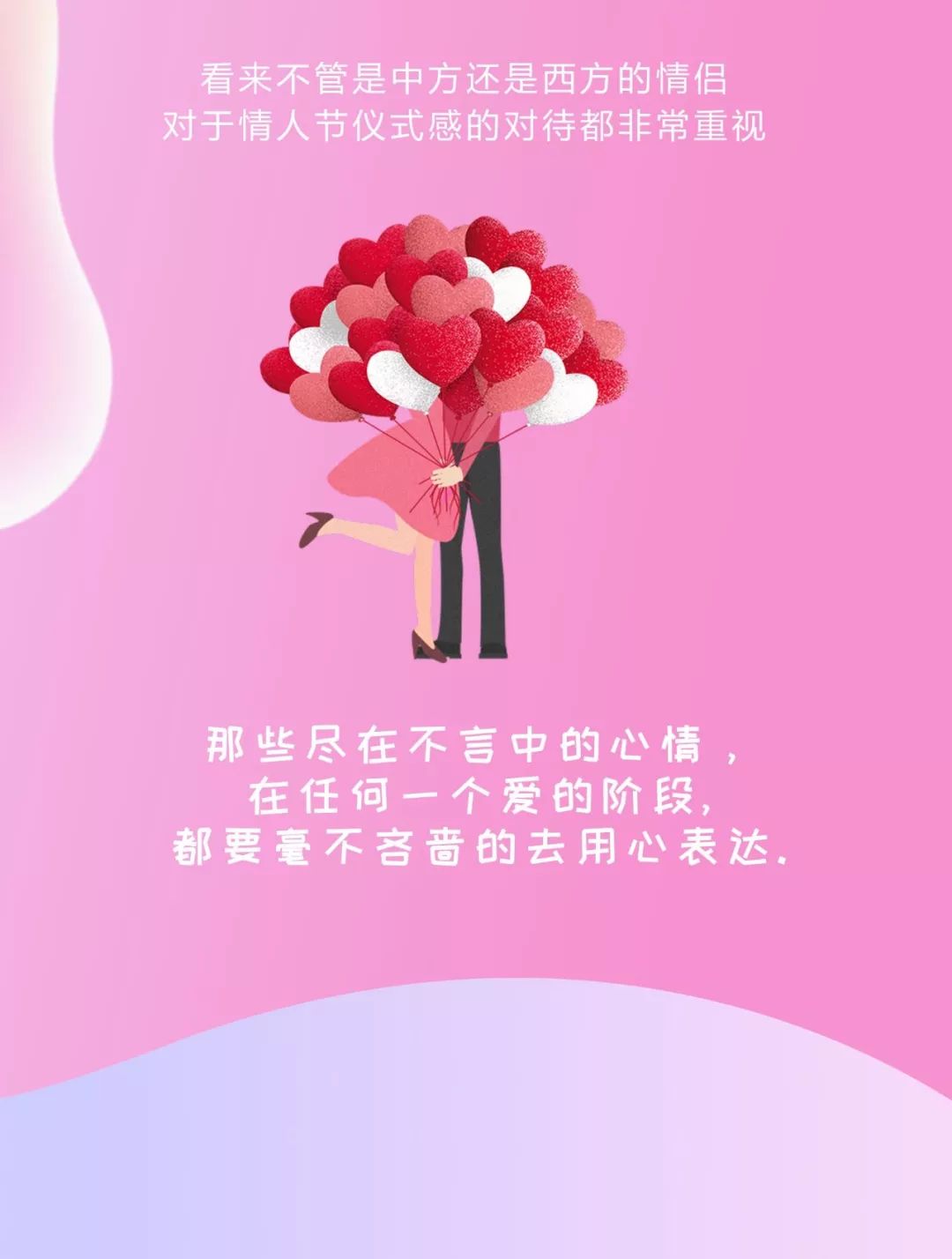 《中西方情人节浪漫图鉴》