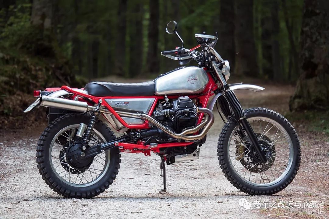 老式motoguzzi650改装欣赏