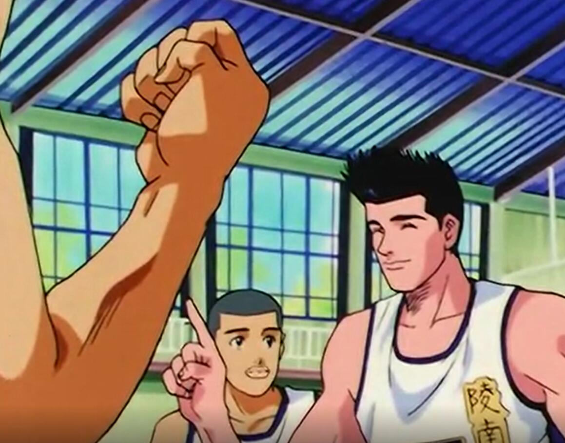 灌篮高手:陵南队已经领先几分,湘北樱木也煞是着急_鱼住和