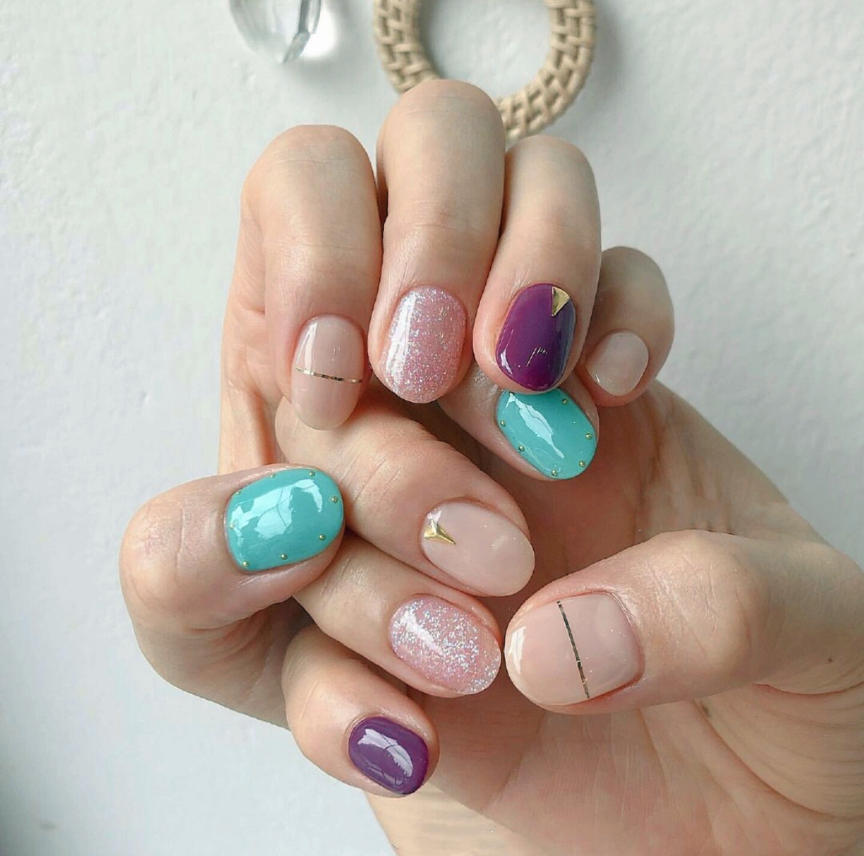 原创夏日超美的ins风美甲合集温柔又精致忍不住心动了