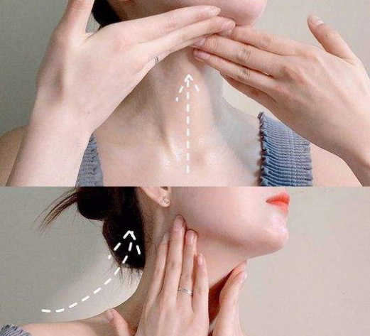 保龄奇迹针对颈纹按摩法,28天告别颈部纹路
