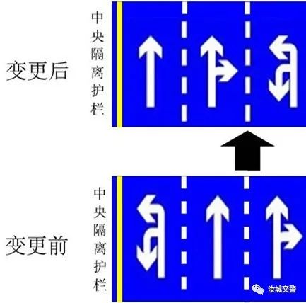 汝城人注意县城这个路口左转弯调头车道调整了大家千万看清别走错