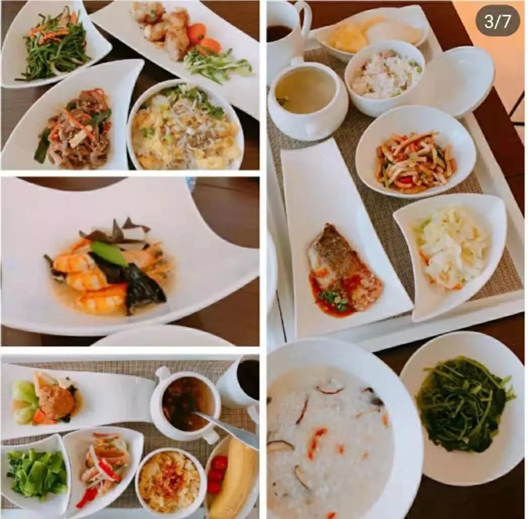 作为月子餐,安以轩每次吃的分量应该不多,毕竟女明星为了快速恢复身材