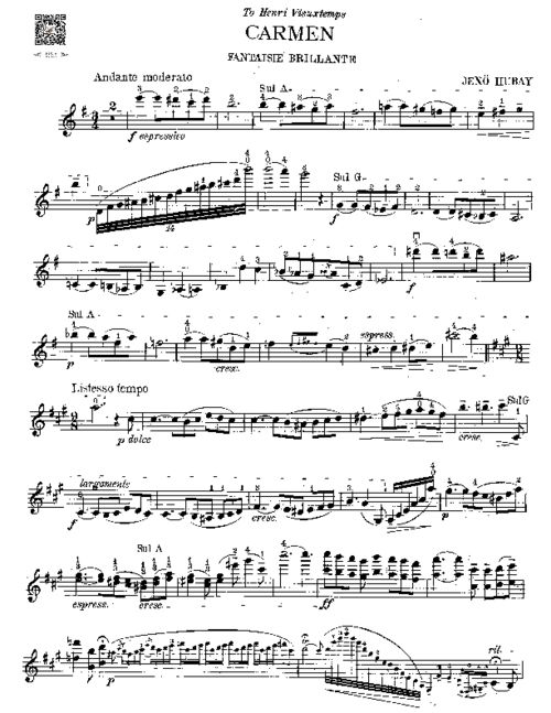 11岁蔡珂宜演奏萨拉萨蒂卡门幻想曲附小提琴谱