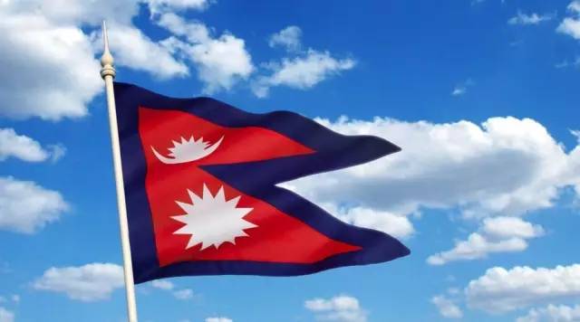 尼泊尔王国国旗图片