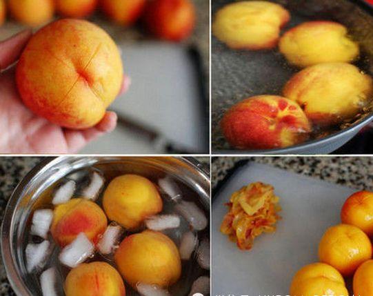 原来桃子皮还可以这样剥!这么多年桃子都白吃了