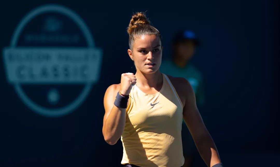 焦点战役圣何塞站郑赛赛首进顶级赛四强斯维托丽娜浪费赛点出局