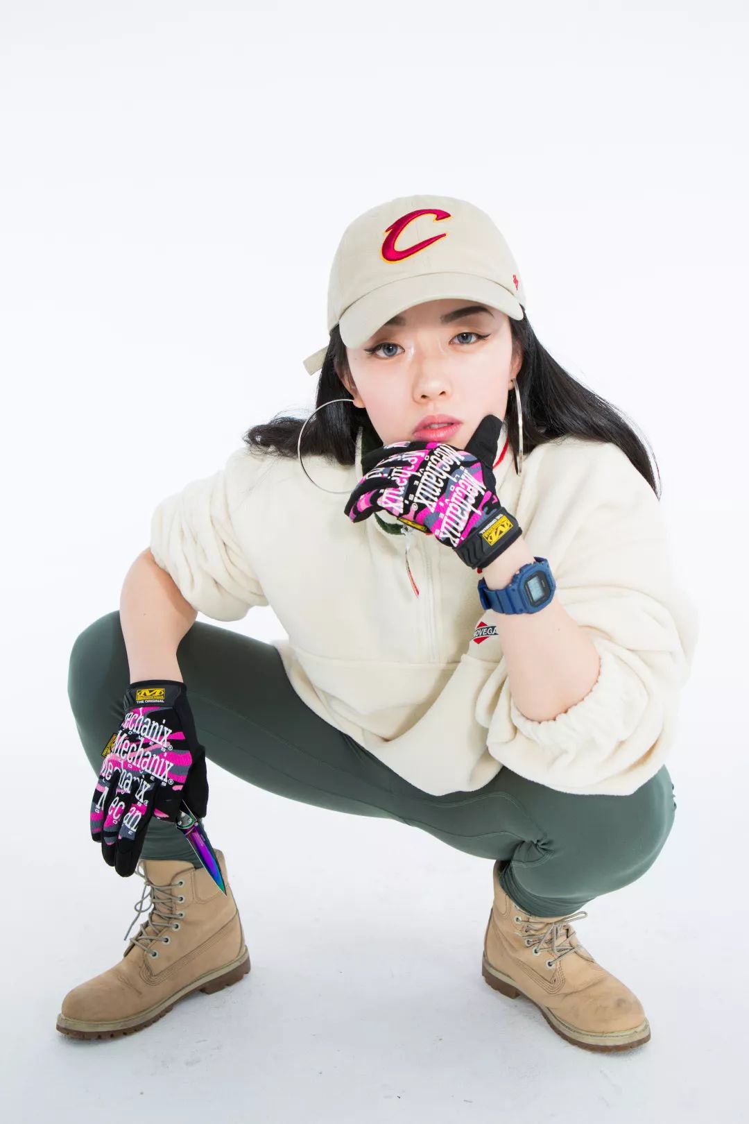 陈彦希regi中国知名说唱厂牌go$h! music唯一一位女rapper.