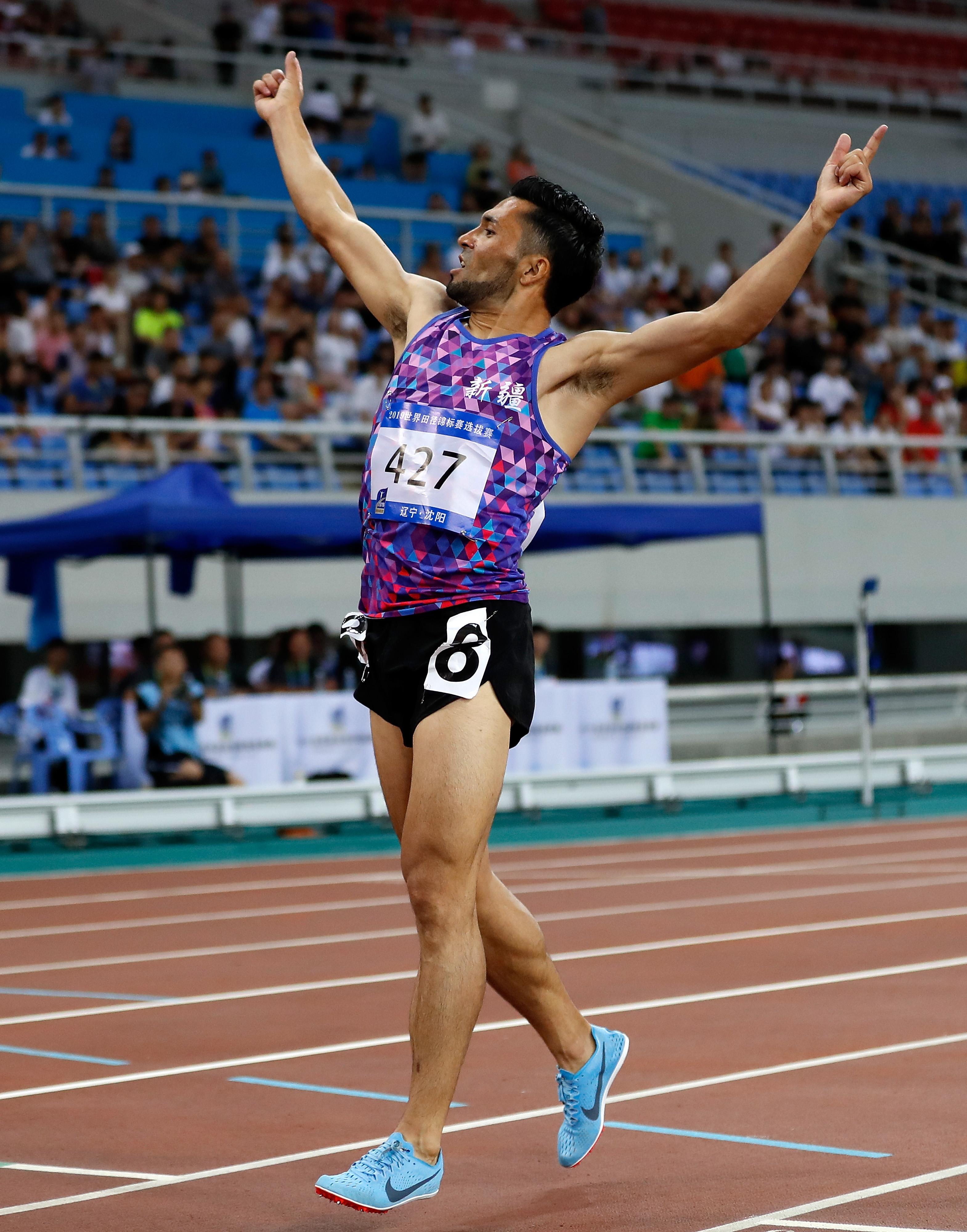 田径——世锦赛选拔赛:男子800米决赛赛况