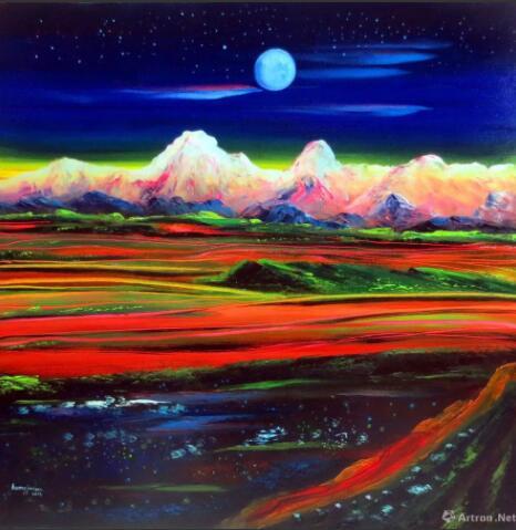 国际著名写意油画家黄建南作品鉴赏