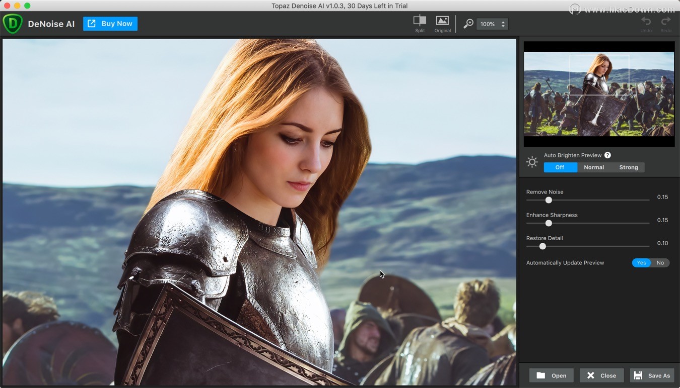 很实用的图片降噪软件topaz denoise ai for mac_细节_图像_噪音