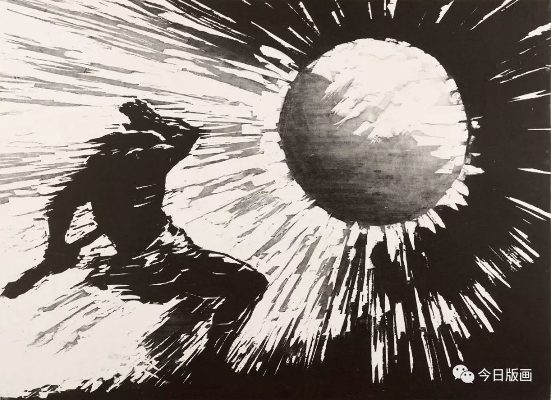 每日一画赵延年逐日201982今日版画