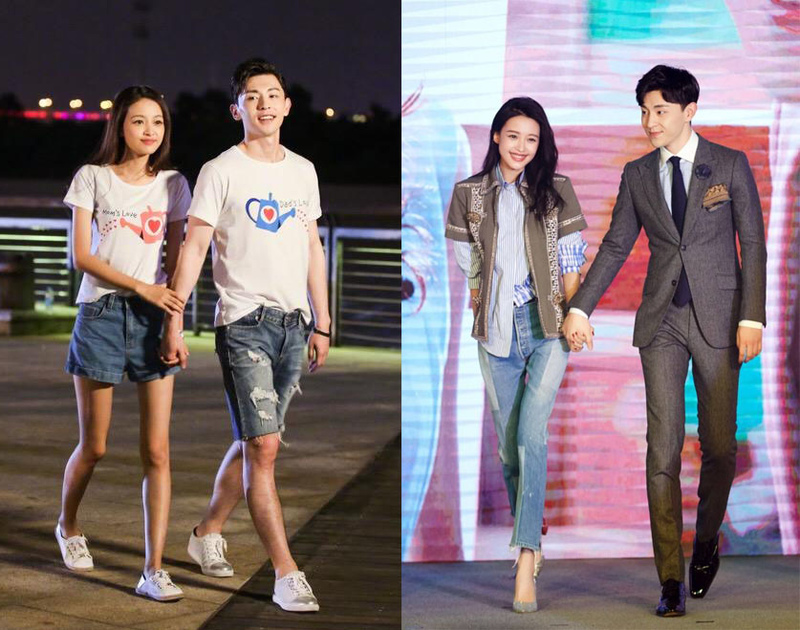 尴尬了马思纯扎小辫扮可爱穿白球鞋意外暴露搭档邓伦真实身高