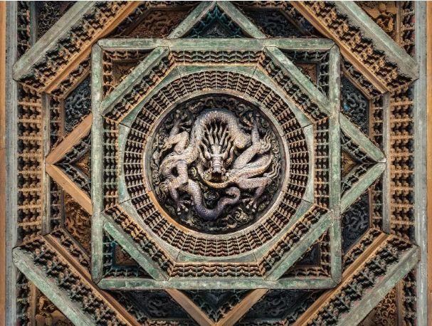 建筑文化 | 穹顶之上,遇见古建筑的极致美学_藻井