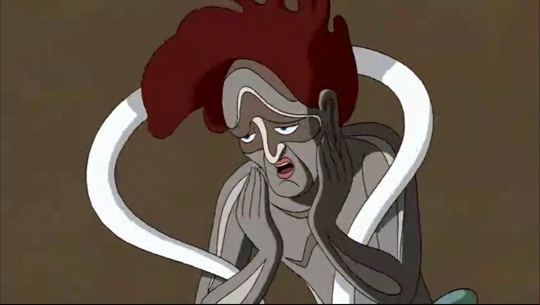 敦煌石窟北魏254窟2南壁释迦降魔动画降魔成道高清大图