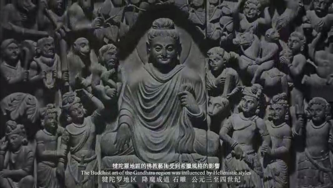 【敦煌石窟】北魏-254窟【2】南壁:释迦降魔、动画《降魔成道》【高清大图】_释迦牟尼