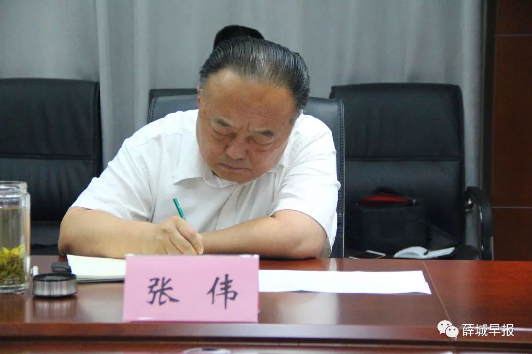 紧锣密鼓薛城一手狠抓环保一手紧抓项目