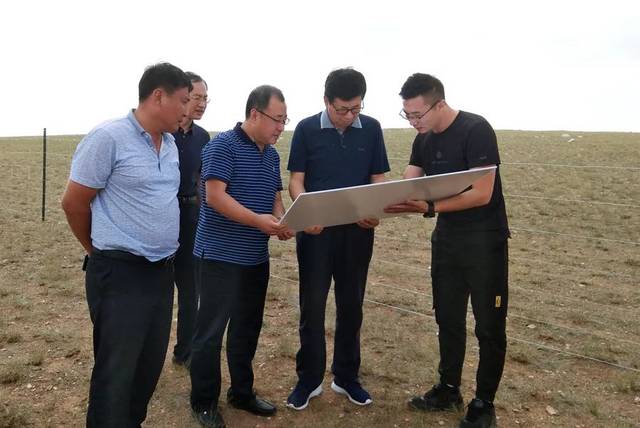 第744期薛升旗深入东苏旗风电项目现场调研