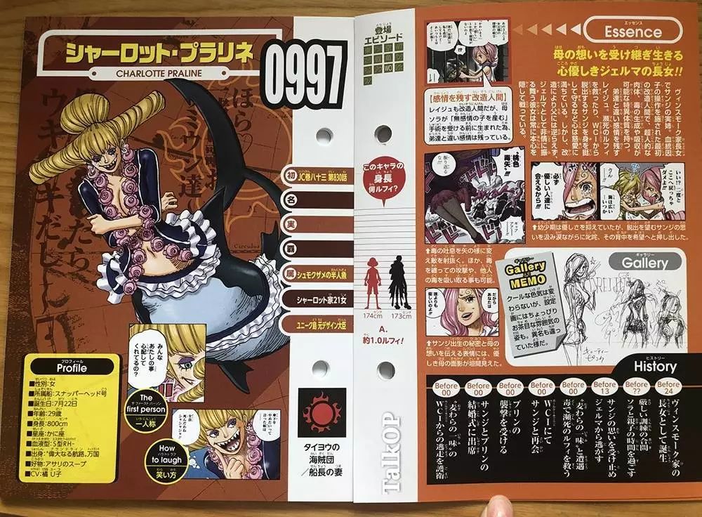 海贼王资料集生命卡one piece图鉴全图翻译(201908杰尔马66 大妈) )
