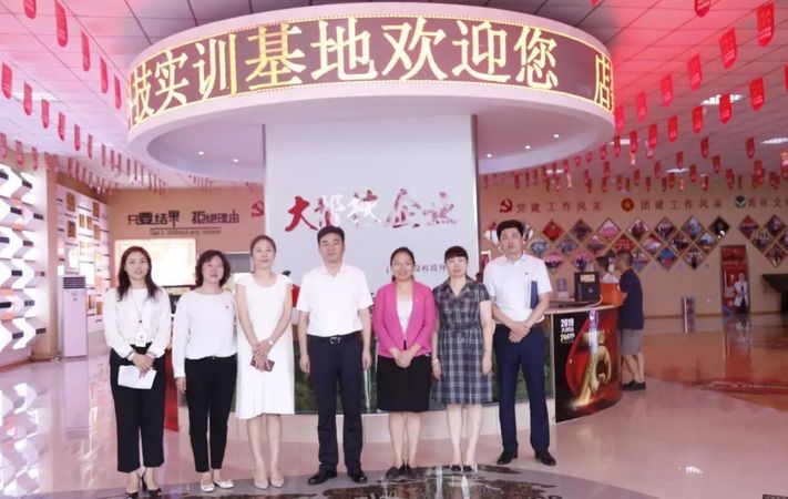 山东省团省委书记刘天东、团省委办公室主任杨红、团市委副书记徐冬梅一行来我司参观调研-搜狐大视野-搜狐新闻