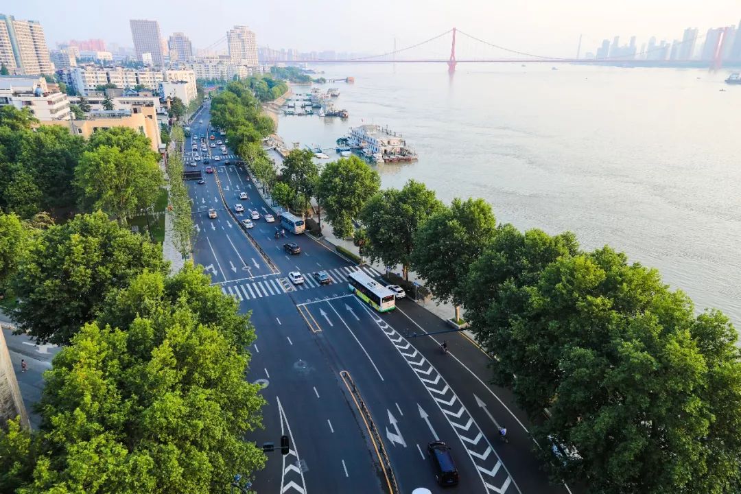 右岸大道临江大道(二七长江大桥-张之洞路)工程,全长11.