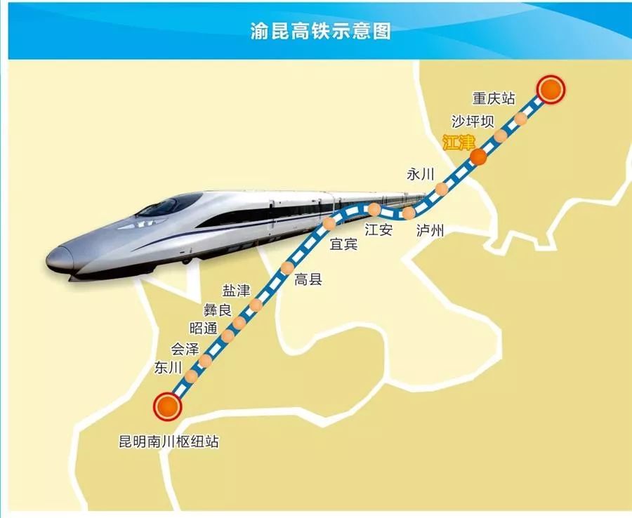 最新消息!关于渝昆高铁,市郊铁路跳蹬至江津线建设