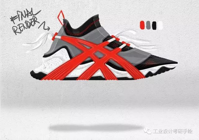 100多双鞋子设计效果图欣赏