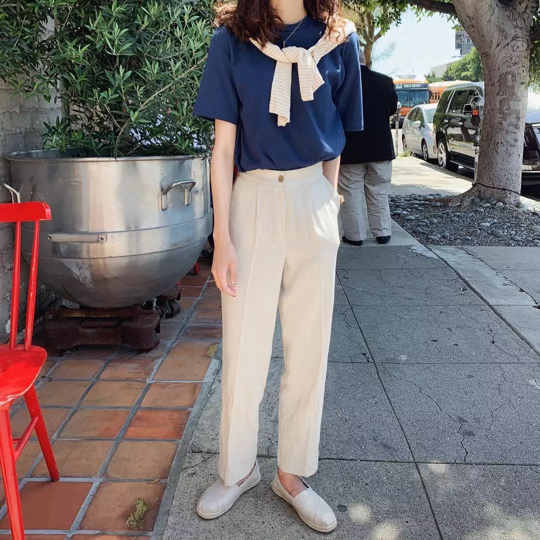 你穿小衫奶奶裤真的时髦炸了