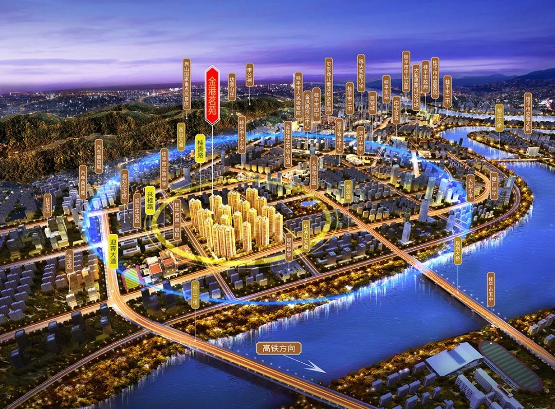 桂平未来中心区图片