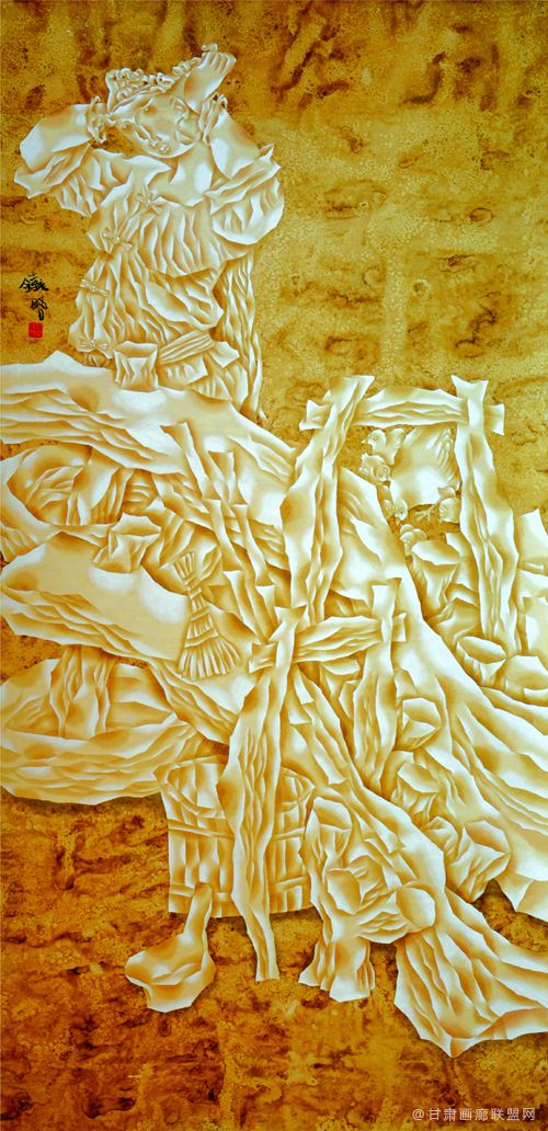 刘铁臂我和我的祖国大境界2019当代中国书画名家迎建国70周年