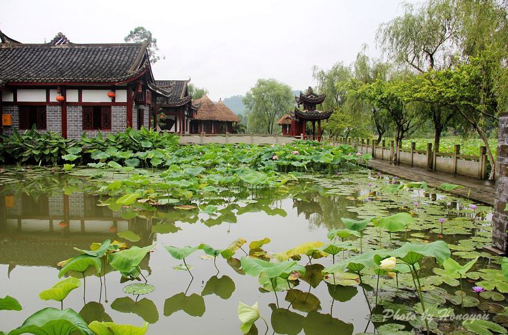 大足龙水湖湖心岛