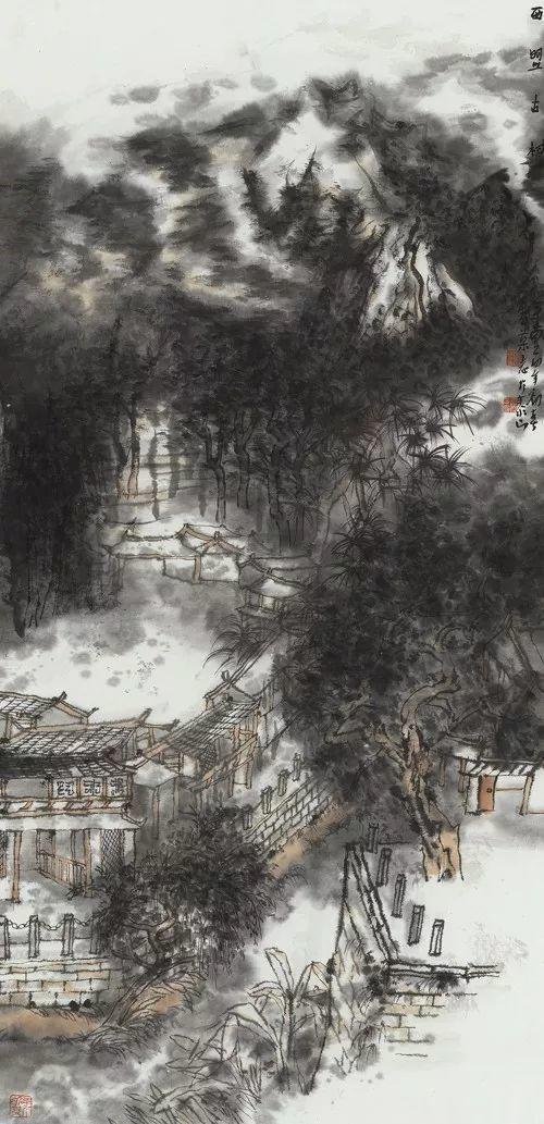 原创67画家贾荣志中国画写生不是大自然的搬运工而是艺术的再创造