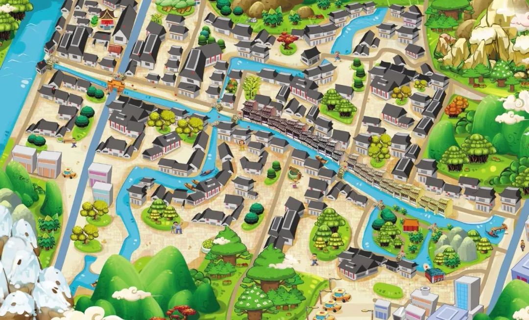 下面三个作品来自驴迹导游官网 ↓杭州西湖手绘地图08自麦扑文创