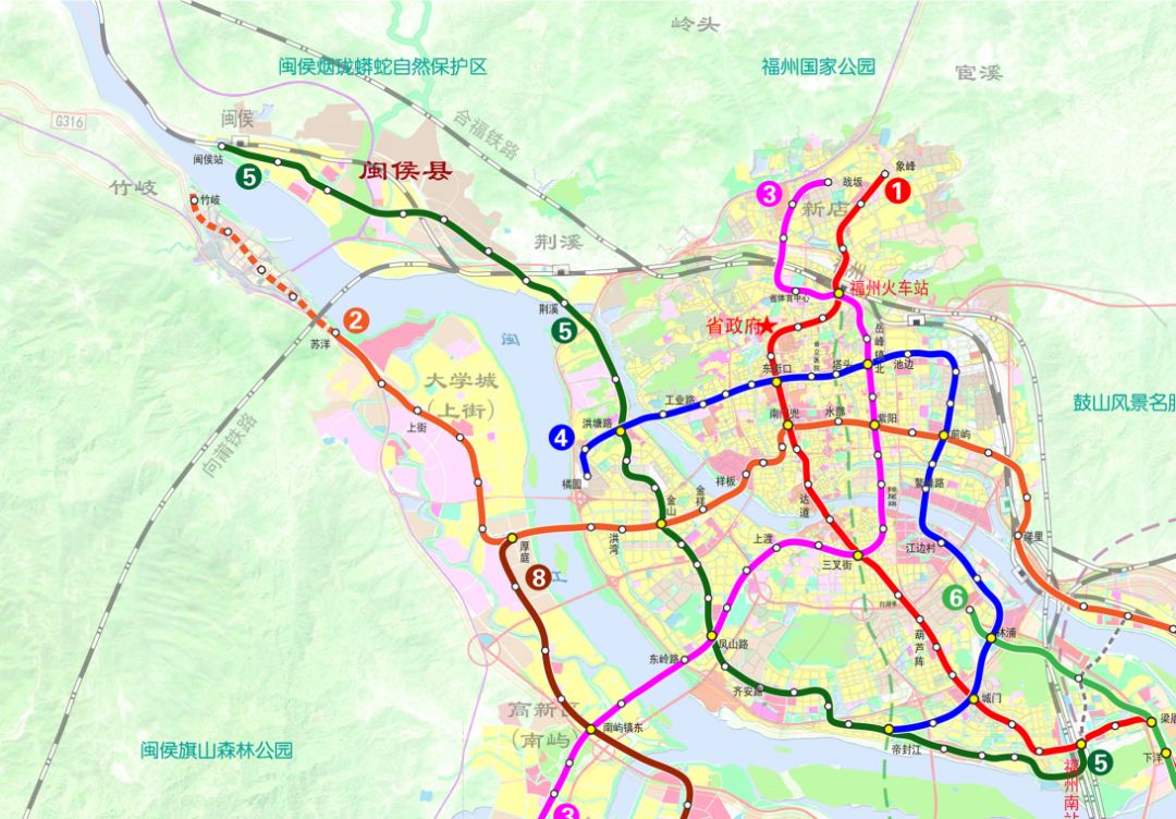 福州地鐵5號線爆新進展又一站點封頂試運行時間在