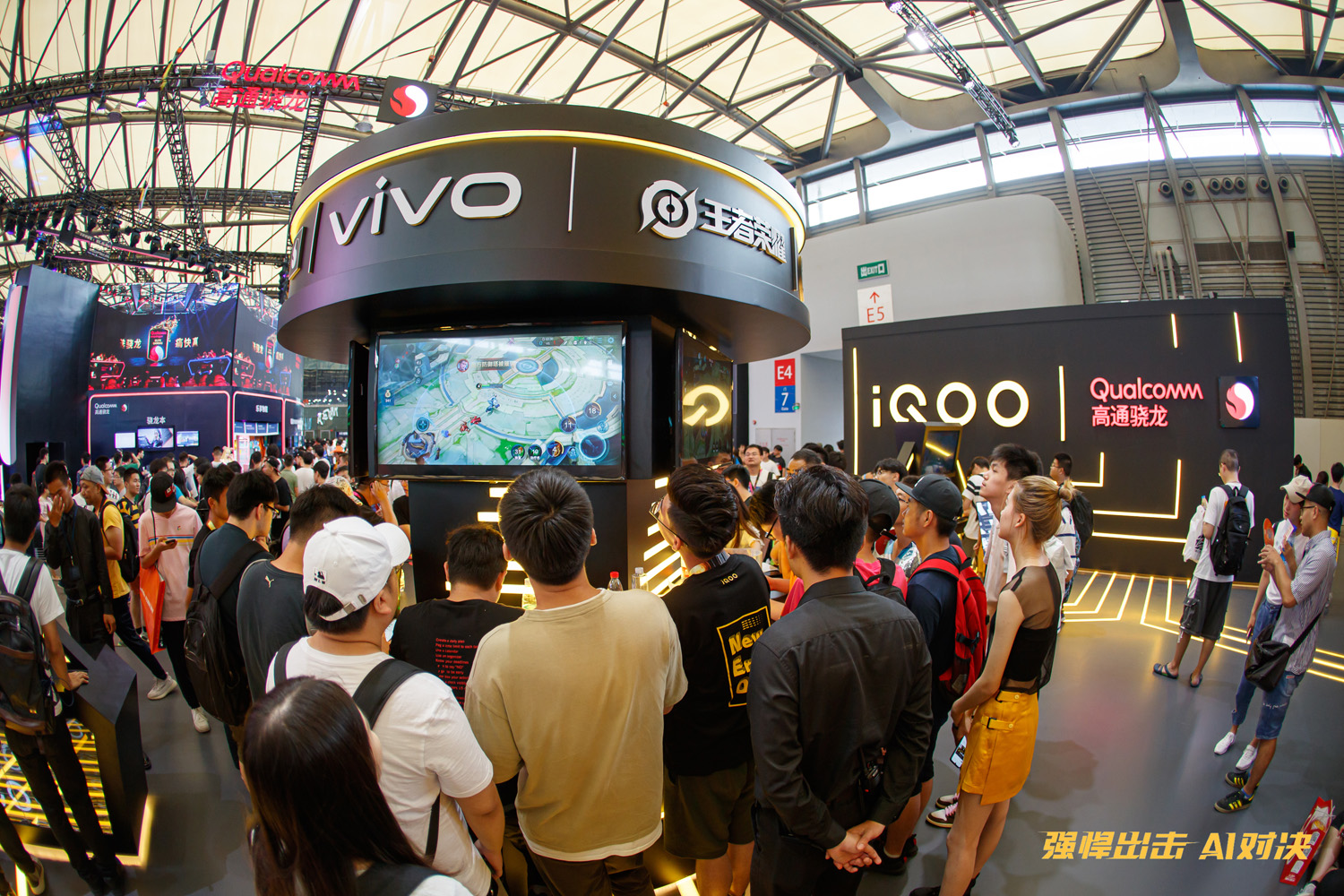 强悍出击ai对决vivo展台惊艳chinajoy2019
