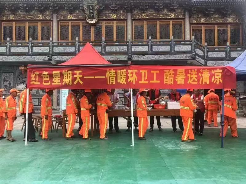 周末也忙碌灵溪镇各社区红色星期天活动丰富多彩