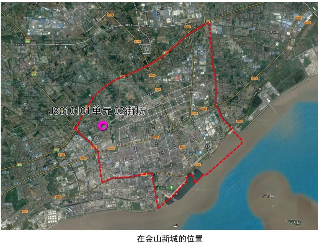 最新规划金山新城又一地块规划初步方案公示