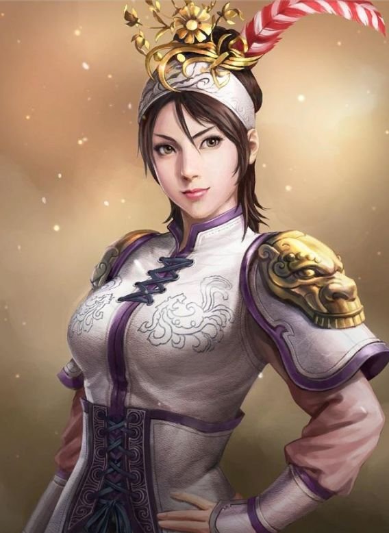 三国志13里大乔之美令人窒息,仅次貂蝉,排在第二.1,貂蝉.