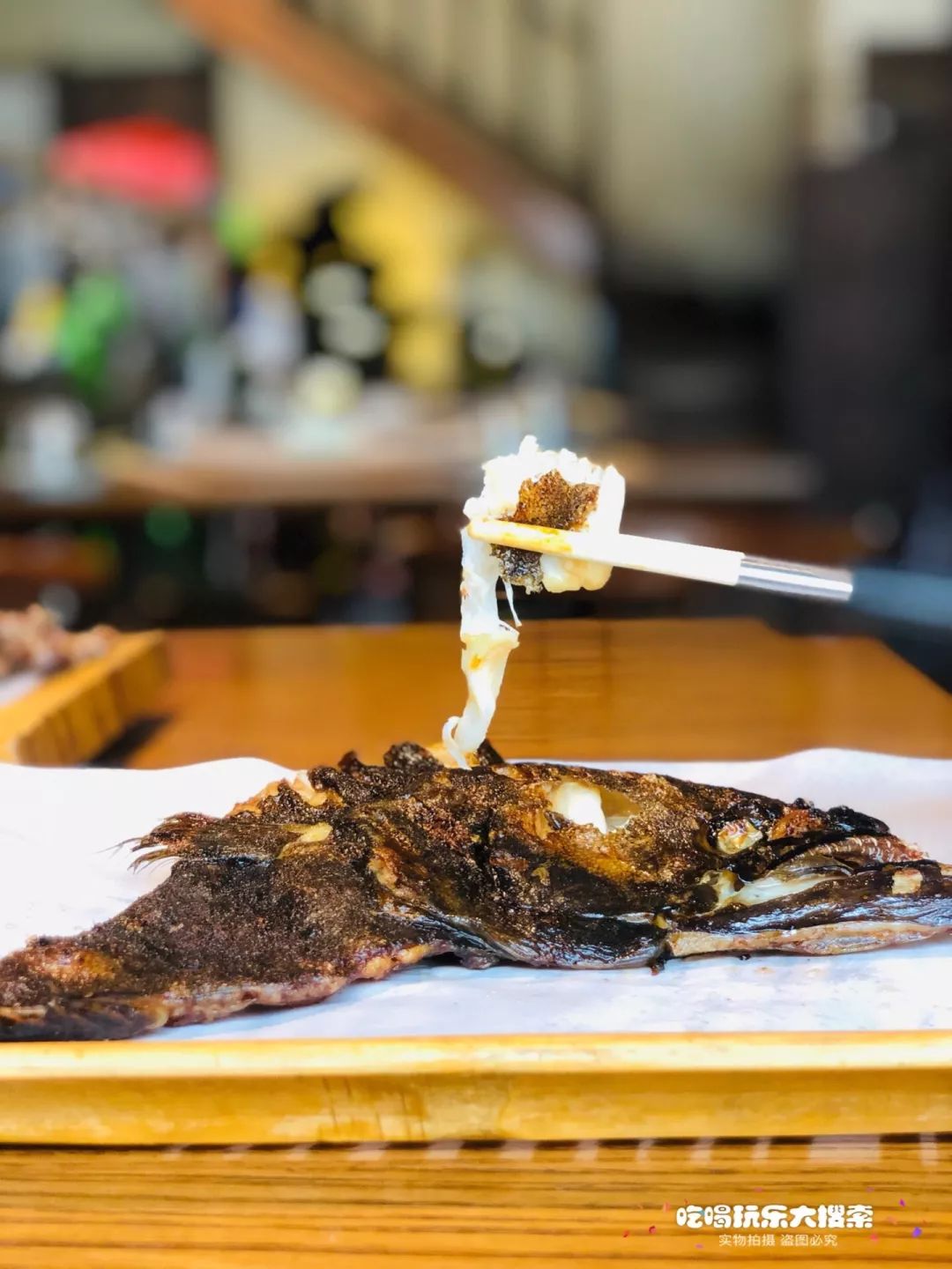 碳烤鲽鱼头 34元推荐鸭舌!