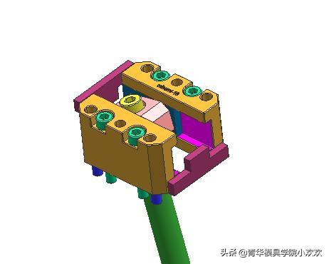 塑胶模具设计之汽车模具斜顶设计方法