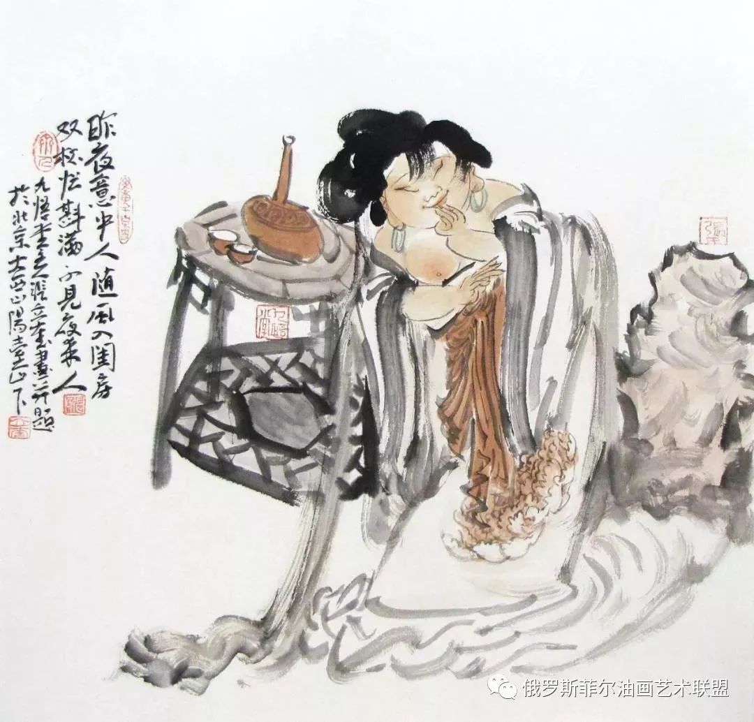 让艺术更纯粹——中国画家张立奎的写意人物画作品赏析