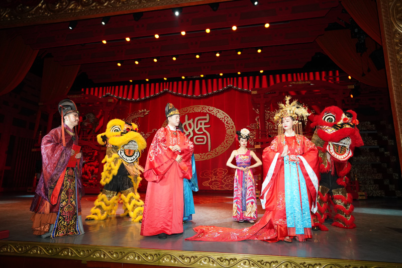 西安唐乐宫婚宴产品因典雅大气,时尚专业,富有文化内涵而享誉古城