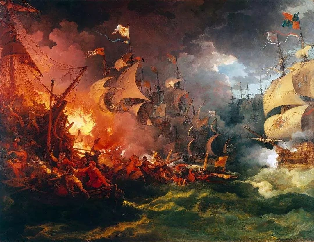 历史上的今天1588年8月8日格拉沃利讷海战英国打败西班牙无敌舰队