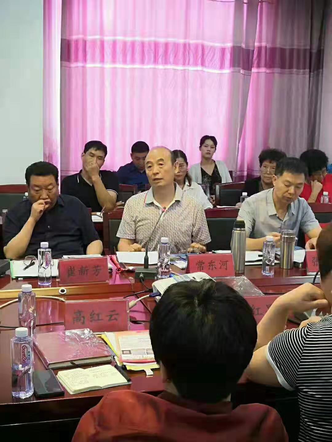 河南省老龄产业协会顾问,尉氏县原县委书记王国立,河南省老龄产业协会